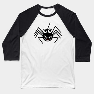Smiling Spider Baseball T-Shirt